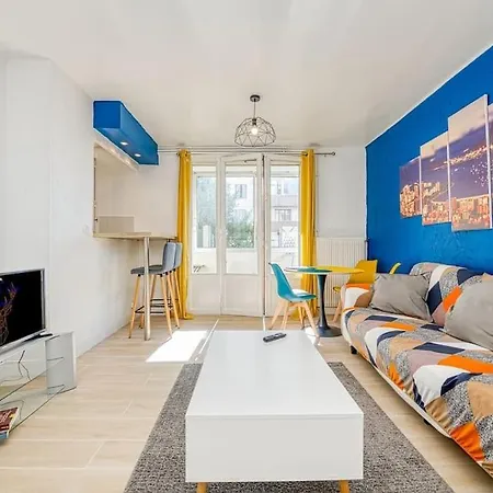 Cocon Chaleureux, 2 Chambres, Wifi Avec Fibre Lägenhet *